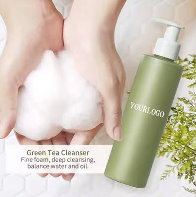 Customized Plant Green Tea Facial Cleanser Refreshing Oil Controlling Mild And Non Irritating Salicylic Acid Face Wash