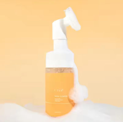Custom Turmeric Facial Cleanser Foam Gentle Kojic Acid Refreshing Oil Control