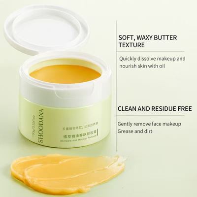 Wholesale Private Label Vegan Collagen Makeup Remover Balm All Skin Types Cleansing Balm Cream