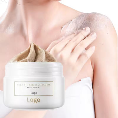 Natural Organic Oat Niacinamide Body Scrub Exfoliating Anti Aging Cellulite Dead Scrub