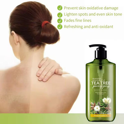 Tea Tree Oil Body Care Wash Deep Cleaning Perfumed Antibacterial Body Cleanser Gel
