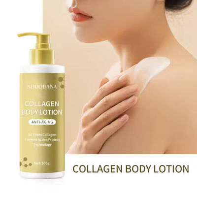 OEM Whitening Body Cream 300g Moisturizing Antiaging Collagen Body Lotion