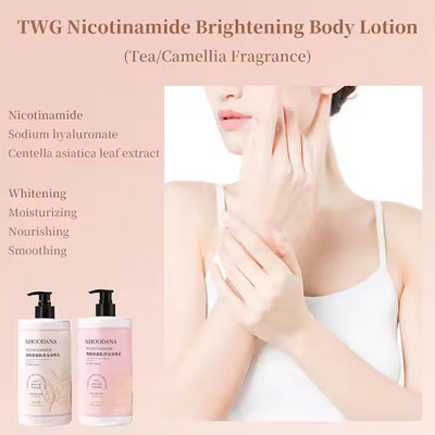 Private Label Nicotinamide Body Lotion OEM Body Care Brightening Body Cream