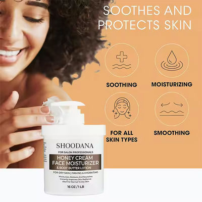 Intensive Repair Formula for Dry Skin Ultra Hydrating Honey & Royal Jelly Facial Cream with Ceramide Complex Vitamin E Collagen