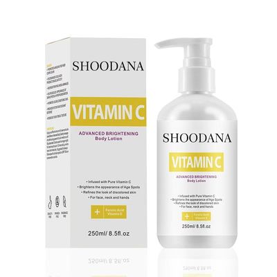ODM OEM Body Lotion Vitamin C Skin Whitening Moisturizer OEM Skincare