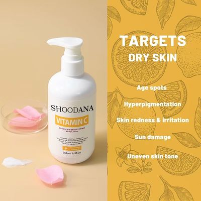ODM OEM Body Lotion Vitamin C Skin Whitening Moisturizer OEM Skincare