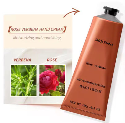 Private Label Hand Lotion Moisturizing & Nourishing Anti Aging Natural Rose Verbena Hand Cream