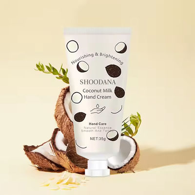 Private Label Moisturizing Whitening Coconut Milk Hydrating Hand Cream Lotion