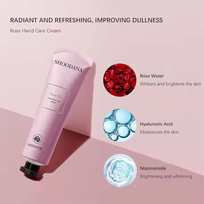 Hand Cream Moisturizer Brightening Rose Perfume Scented Organic Natural Shea Butter Mini Hand Cream