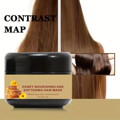 Nourishing Honey Repair Hair Mask OEM Hair Care Products ISO Approval