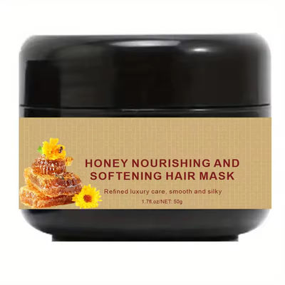 Nourishing Honey Repair Hair Mask OEM Hair Care Products ISO Approval