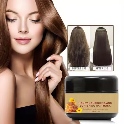 Nourishing Honey Repair Hair Mask OEM Hair Care Products ISO Approval
