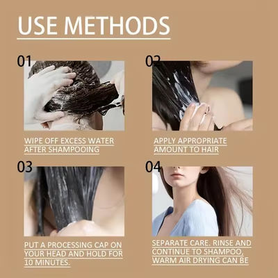 Nourishing Honey Repair Hair Mask OEM Hair Care Products ISO Approval