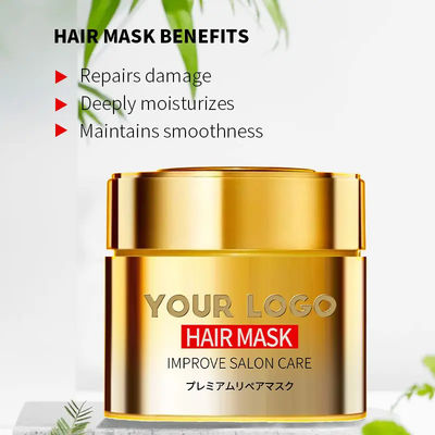 Deeply Nourishes Hair Mask OEM Hair Care Products Luxurious Strengthens Hair