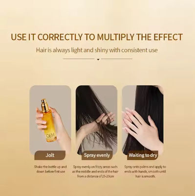 Customized Logo Essential Hair Oil OEM Hair Care Products Organic Hair Oil