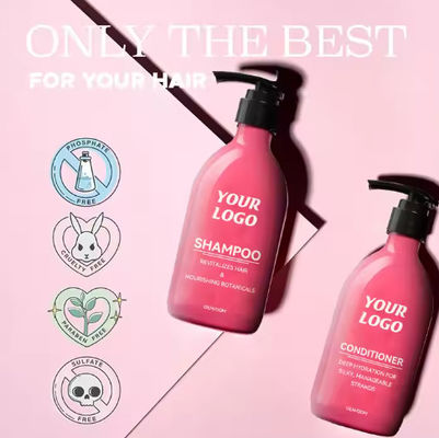 Keratin Shampoo And Conditioner Private Label Hair Care OEM