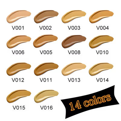 Long Lasting Make Up Waterproof Concealer Foundation Moisturizing Mineral Matte Full Coverage