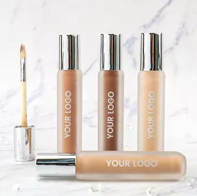 Longwear Concealer Custom Your Logo Full Coverage Face Makeup Matte Finish Liquid Creamy Concealer Foundation