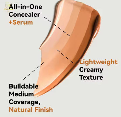 Wholesale High Quality Whitening Cream Private Label Makeup Liquid Foundation Full Coverage Waterproof for Women