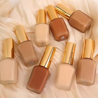 Private Label New Black Girl Mineral Luxury Super Stay 24hrs Long Lasting Water Proof Matte Liquid Foundation With SP