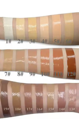 Custom Makeup Matte Full Coverage Liquid Foundation Glass Bottle Vegan Cushion Foundation Private Label