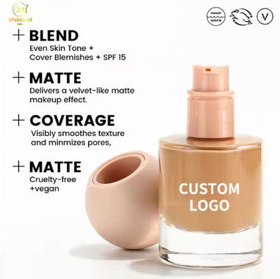 Lightweight Makeup OEM Organic Private Label Cosmetics Waterproof