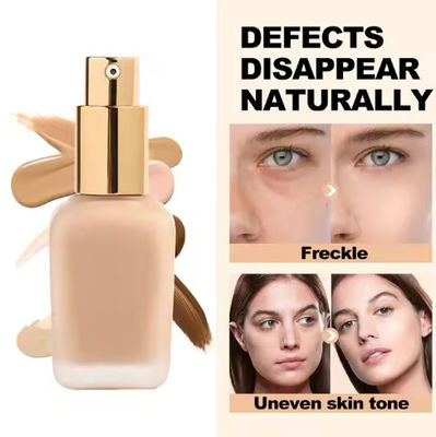 Cruelty-Free Low Moq Private Label Matte Foundation Custom Logo Long Lasting Liquid Foundation Beauty Products