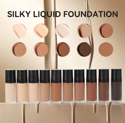 OEM Make Your Own High Quality Foundation Liquid Full Cover Long Lasting Private Label Matte Waterproof Makeup Foundation