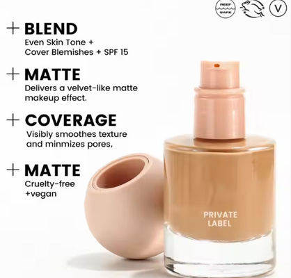 OEM ODM Private Label Liquid Foundation Custom Makeup Manufacturers
