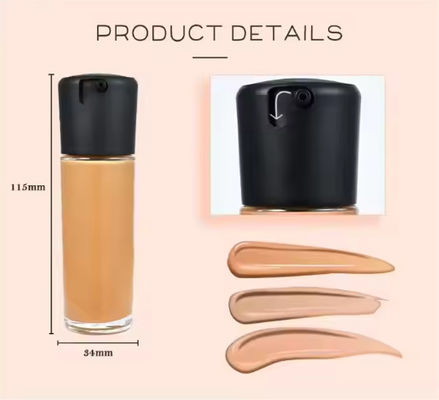 Oil Free Private Label Foundation Waterproof Full Coverage Foundation Private Label