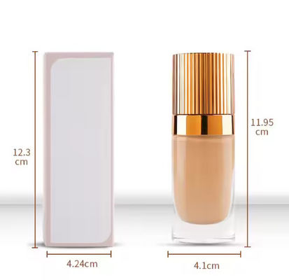 Full Coverage Makeup OEM Foundation Vegan Long Lasting Organic Liquid Foundation
