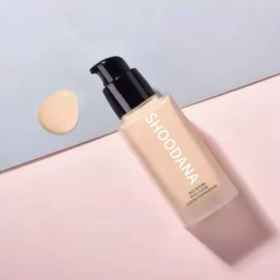 12 Hours Long Lasting Foundation Natural Skin Flawless Foundation Full Coverage Waterproof Dark Foundation No Logo