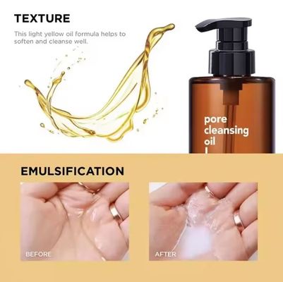 Oily Skin Make Up Remover OEM Exfoliation Moisturizing Makeup Cleansing Oil