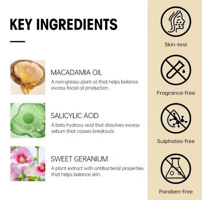 Oily Skin Make Up Remover OEM Exfoliation Moisturizing Makeup Cleansing Oil