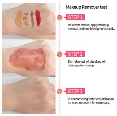 Gentle Rose Make Up Removing Cleanser Balm Melt Easy Soothing Face