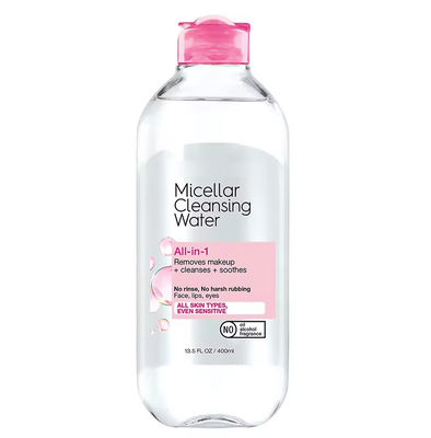 Natural Water Based Makeup Remover Micellar Water All In One For Oily Skin