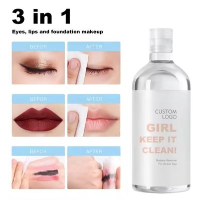 ODM Skin Care Natural Micellar Water Soothing Micellar Facial Makeup Remover