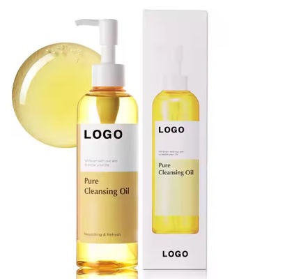 Label Pure Cleansing Oil Makeup Remover Oil Reduce Blackhead Nourishing