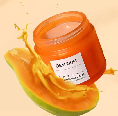 Papaya Cherry Aloe Vera Enzyme Makeup Removal Balm Mild Cleansing Cream