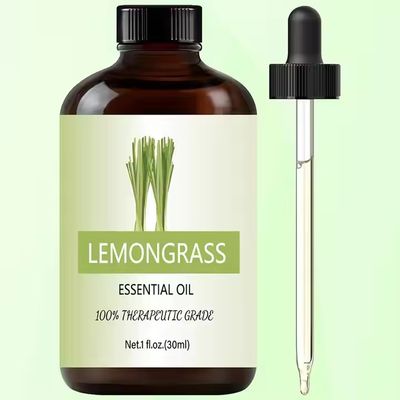 ODM Lemongrass Essential Oil 30ml Skincare OEM Diffuser Essential Oil